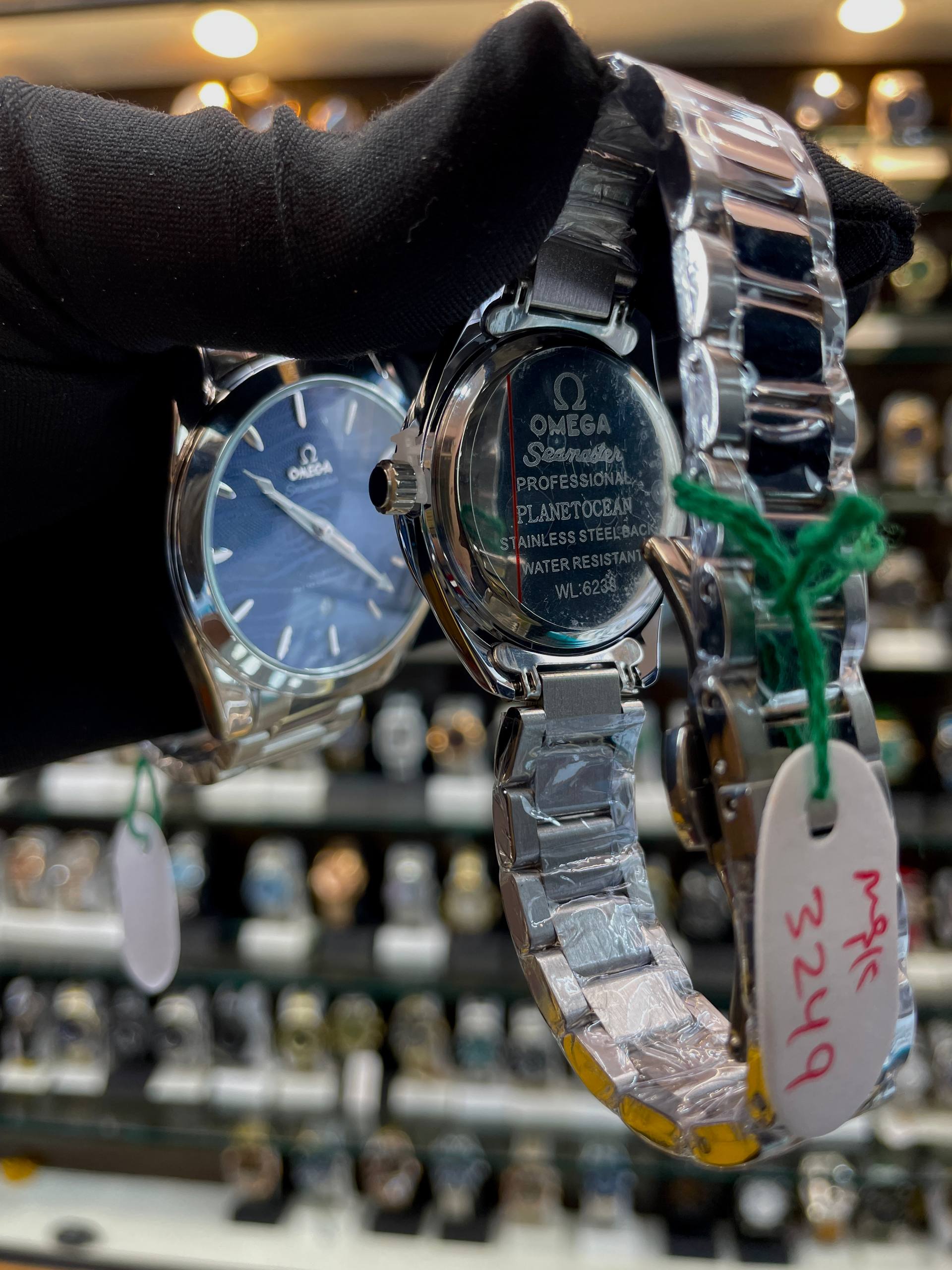 OMEGA SEAMASTER NOW IN COUPLE SET BLUE 💙