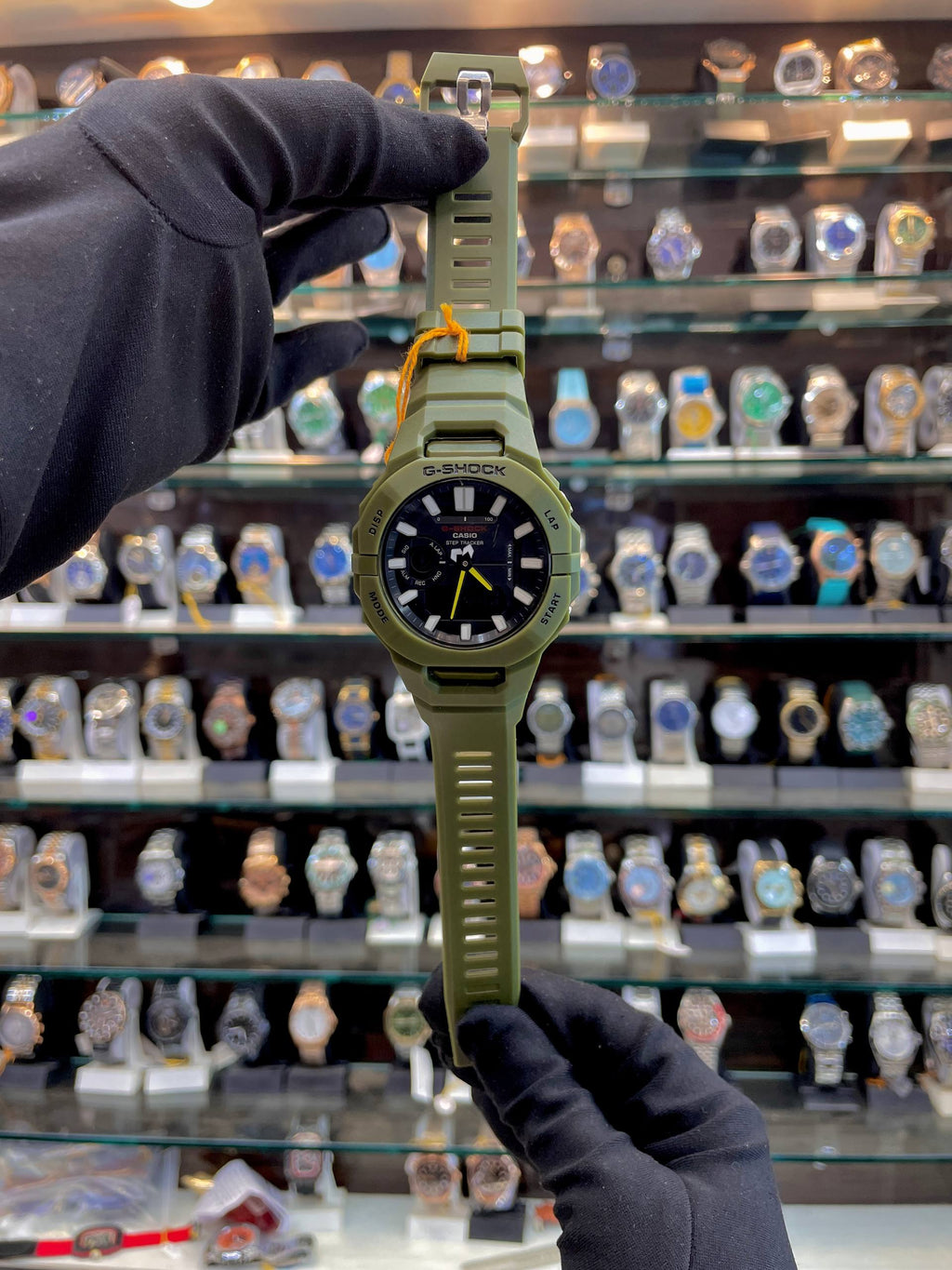 GSHOCK DUAL TIME UNDER BUDGET FOR MENS SPORTS WEAR GREEN 💚