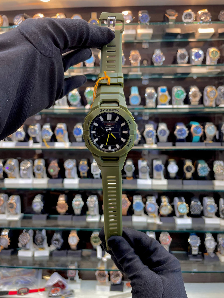 GSHOCK DUAL TIME UNDER BUDGET FOR MENS SPORTS WEAR GREEN 💚