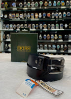 HUGO BOSS PREMIUM LEATHER BELT MASTER PIECE ♣️