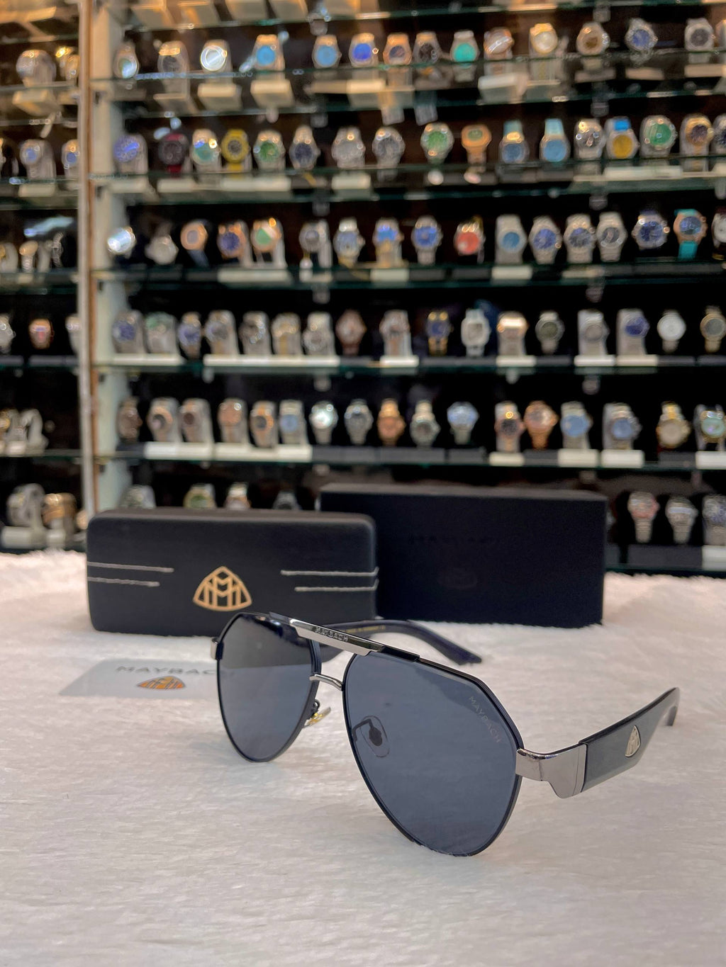 MMAYBACH DOUBLE BRIDGE  SUNGLASSES FOR MENS