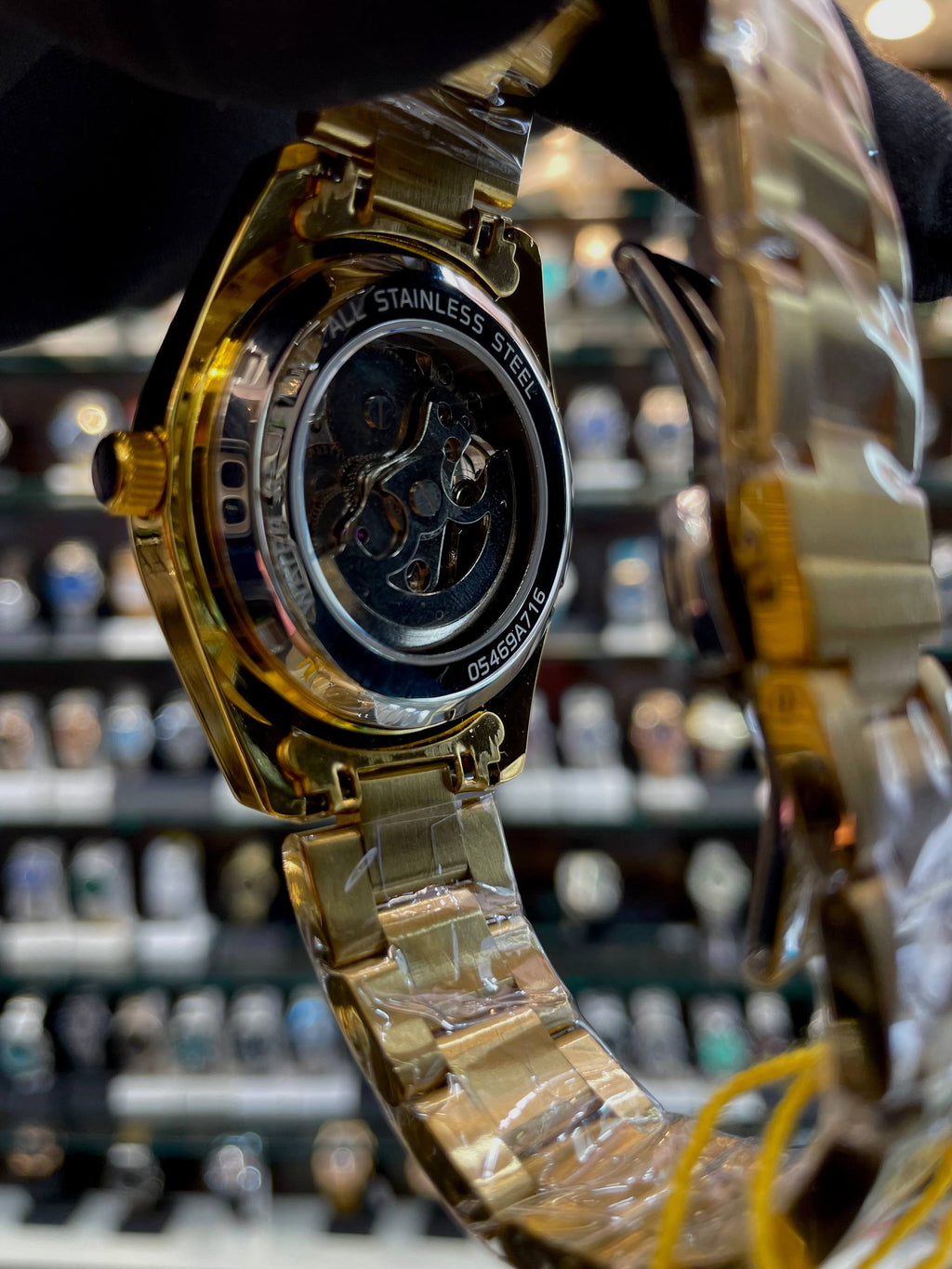 ORIENT TRANSPARENT NOW IN AUTOMATIC ⚙️ FOR MENS GOLD 🥇