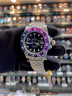ROLEX GMT-MASTER-2 SEMI-ETA PURPLE 💜 X BLUE 💙 BEZEL IN MASTER PIECE 🤩