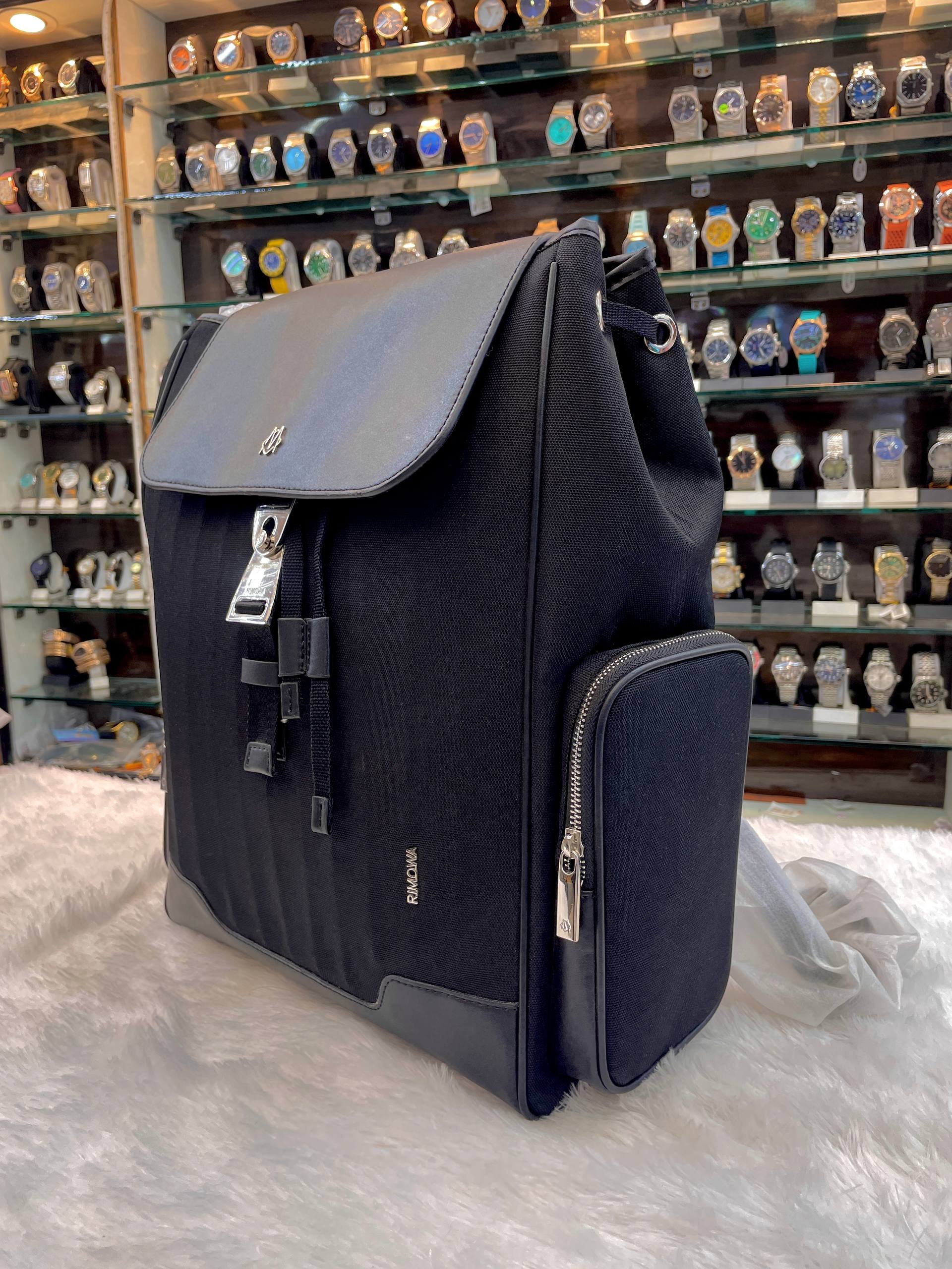 RIMOWA NYLON - NEVER STILL CANVAS FLAP BACKPACK 🎒 LARGE IN MASTER PIECE 🤩