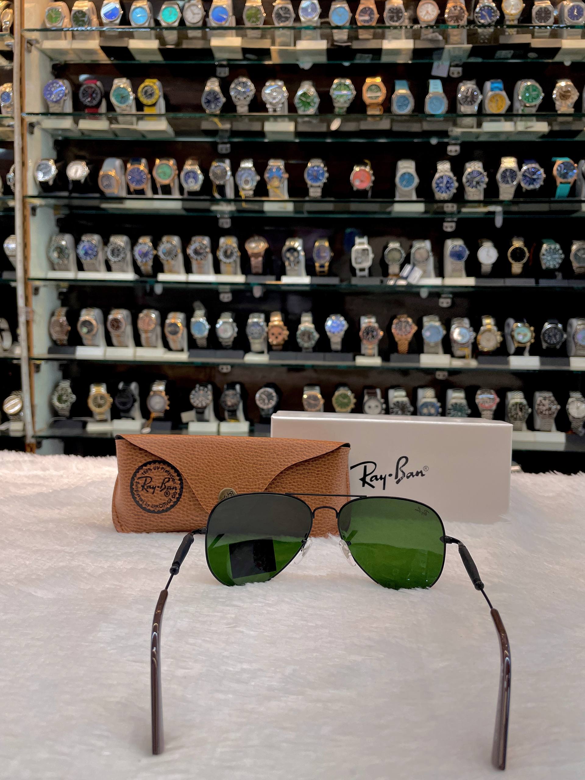 RAYBAN AVIATOR SUNGLASSES BLACK 🖤 LENS
