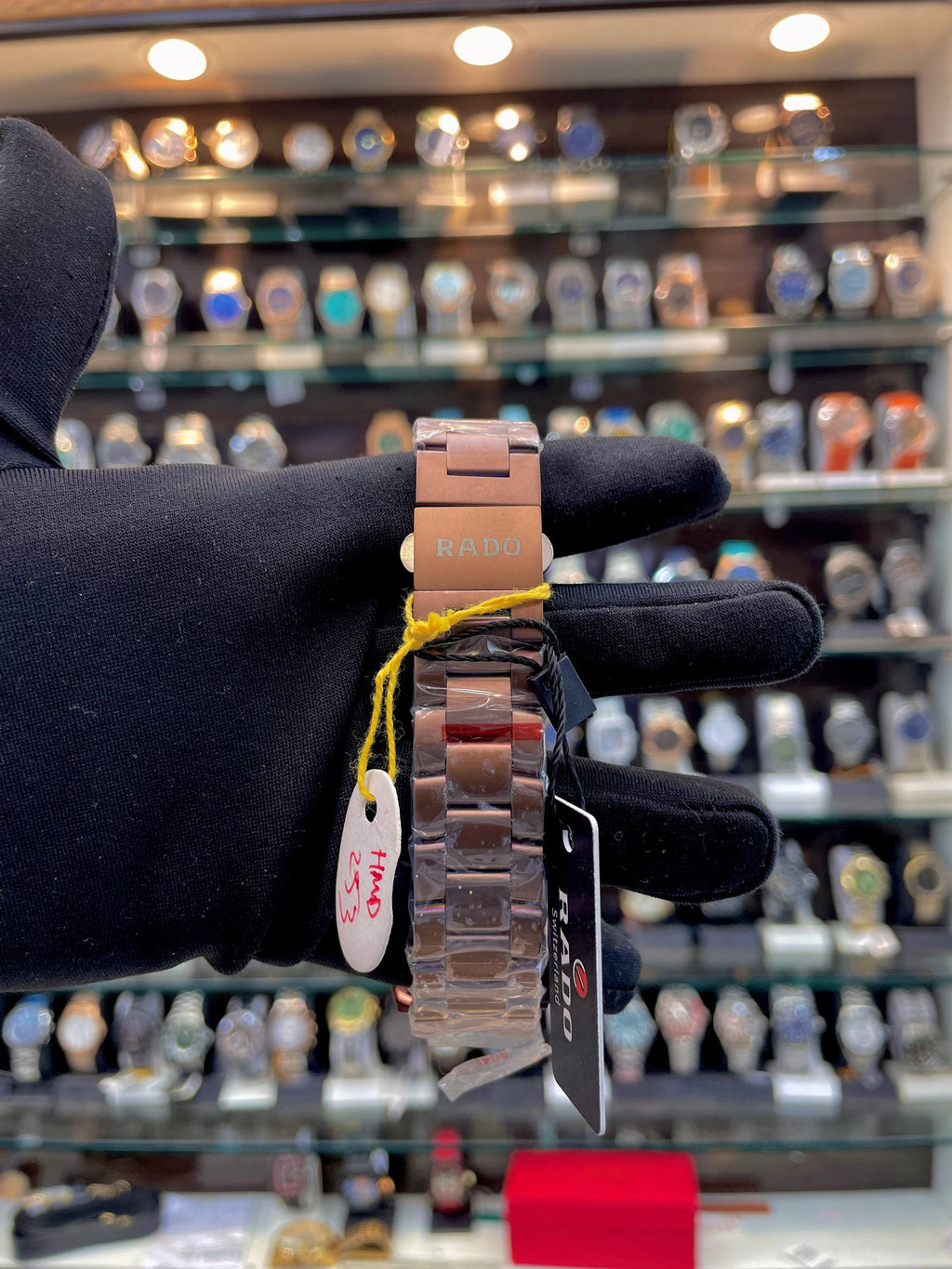 RADO CAPTAIN COOK HIGH-TECH CERAMIC SKELETON BROWN 🤎 IN CHAIN ⛓️
