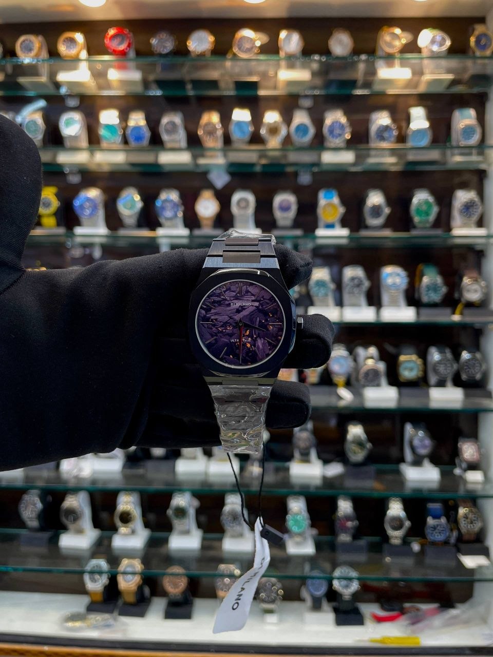 D1 MILANO ULTRA THIN a DISTINCT TEXTURED PURPLE 💜 DIAL 🤩 IN MASTER PIECE FOR MENS 🤩
