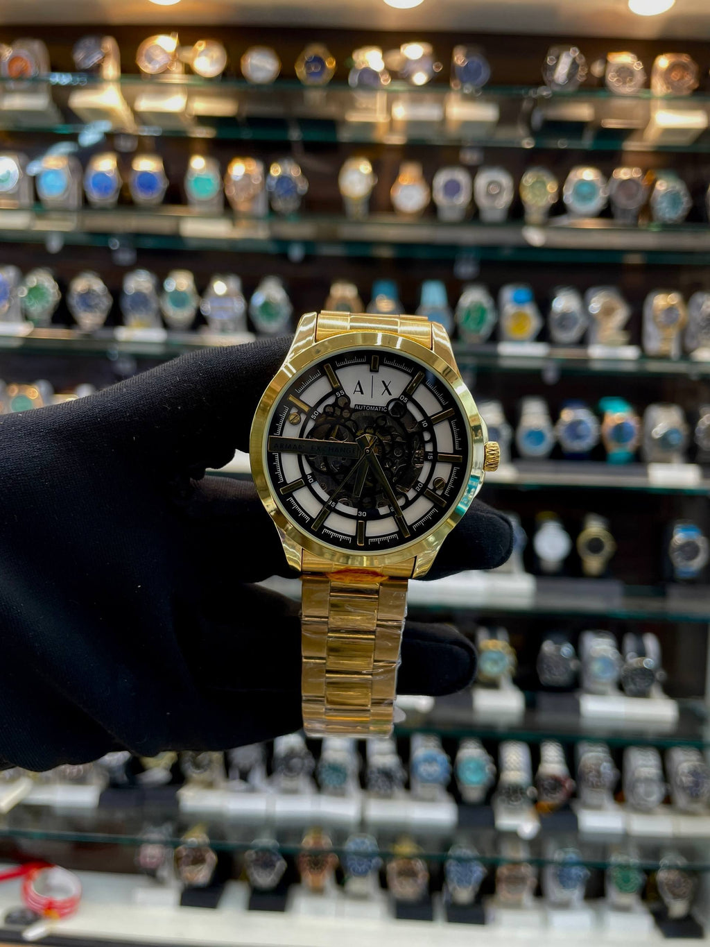 ARMANI EXCHANGE NOW IN SILVER 🥈 AUTOMATIC ⚙️ GOLD 🥇
