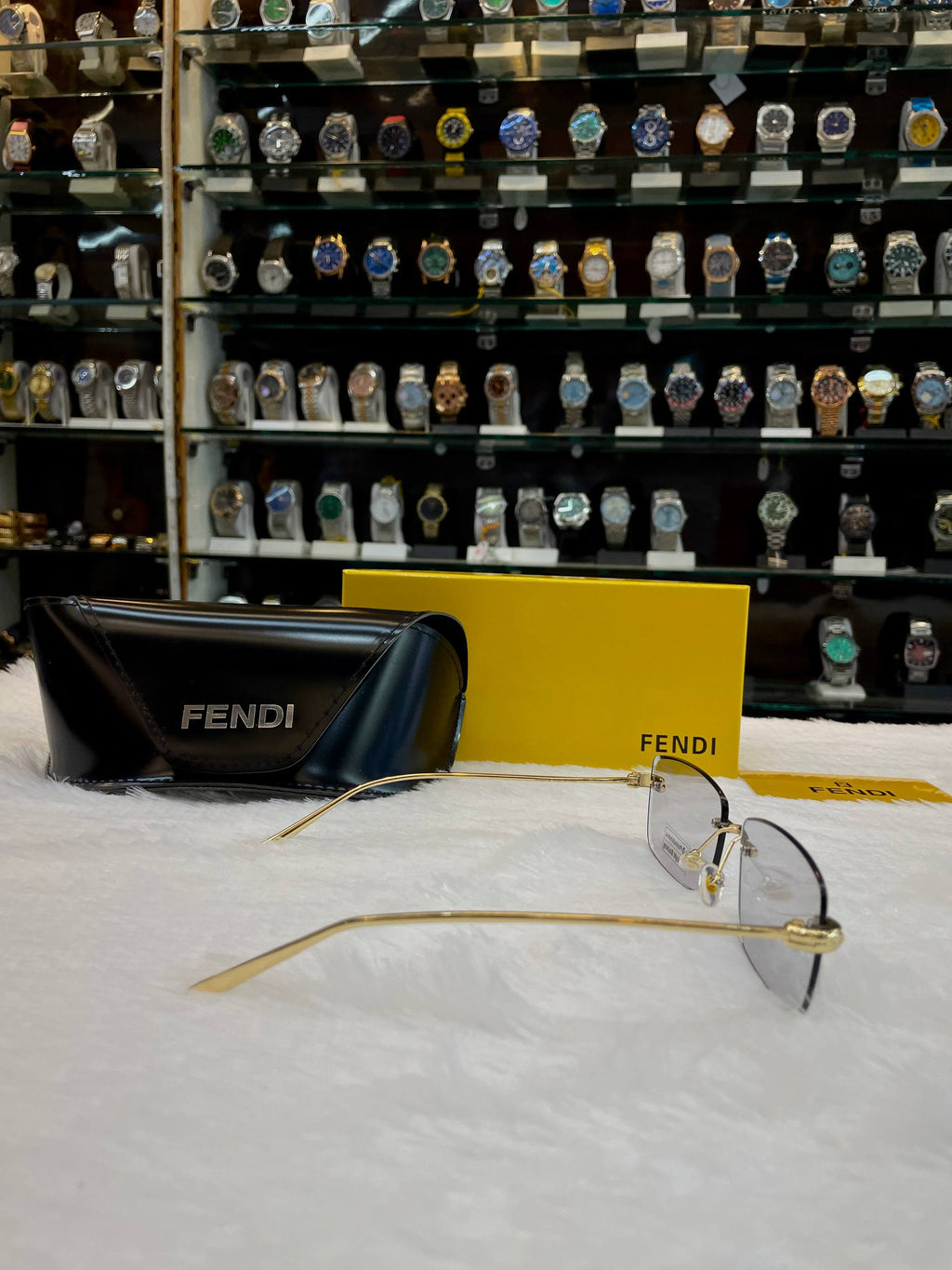 FENDI FRAMELESS GLASSES 🤓 FOR MENS