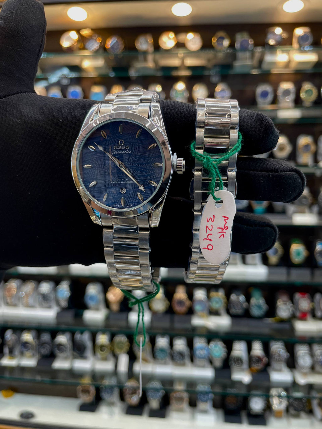 OMEGA SEAMASTER NOW IN COUPLE SET BLUE 💙