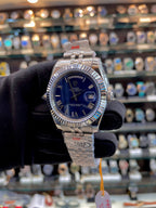 ROLEX DAY-DATE BLUE 💙 DIAL 💝 IN SEMI-ETA