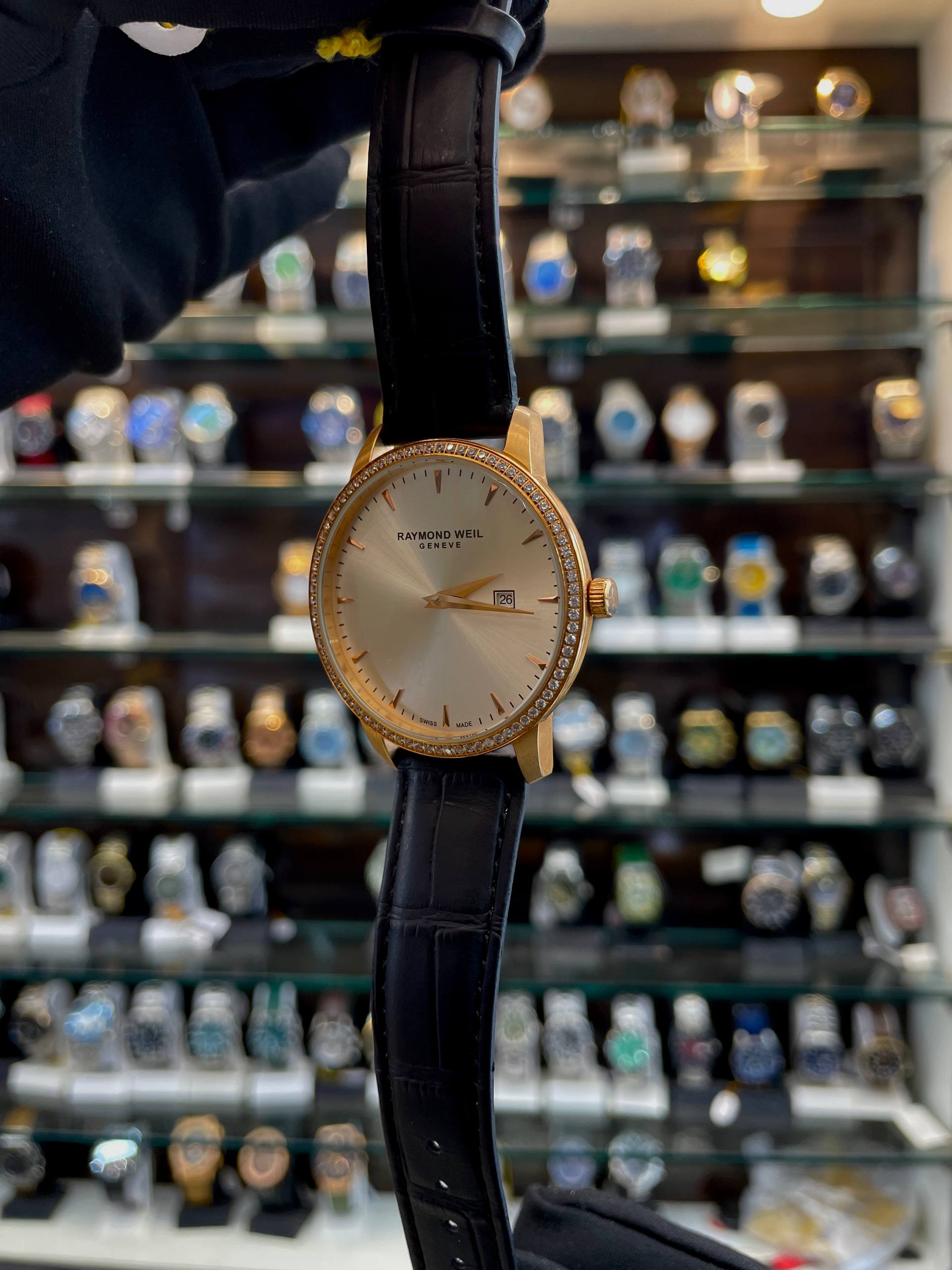 RAYMOND WEIL TOCCATA SLIM WATCH IN MASTER PIECE