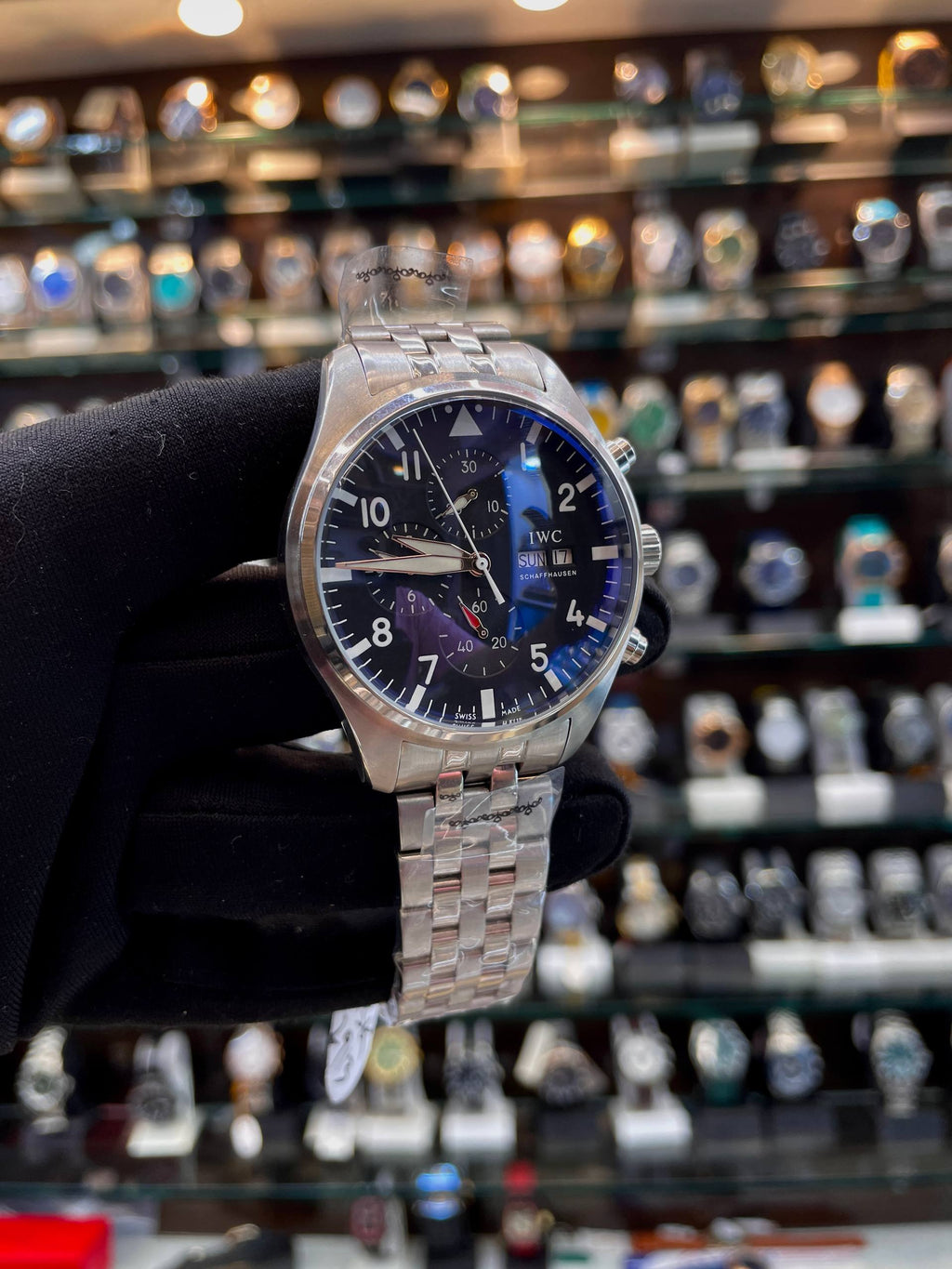 IWC SCHAFFHAUSEN PILOT'S WATCH CHRONOGRAPH IN MASTER PIECE 🤩