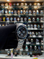 LONGINES CONQUEST CHRONOGRAPH UNDER BUDGET FOR MENS  BLACK 🖤