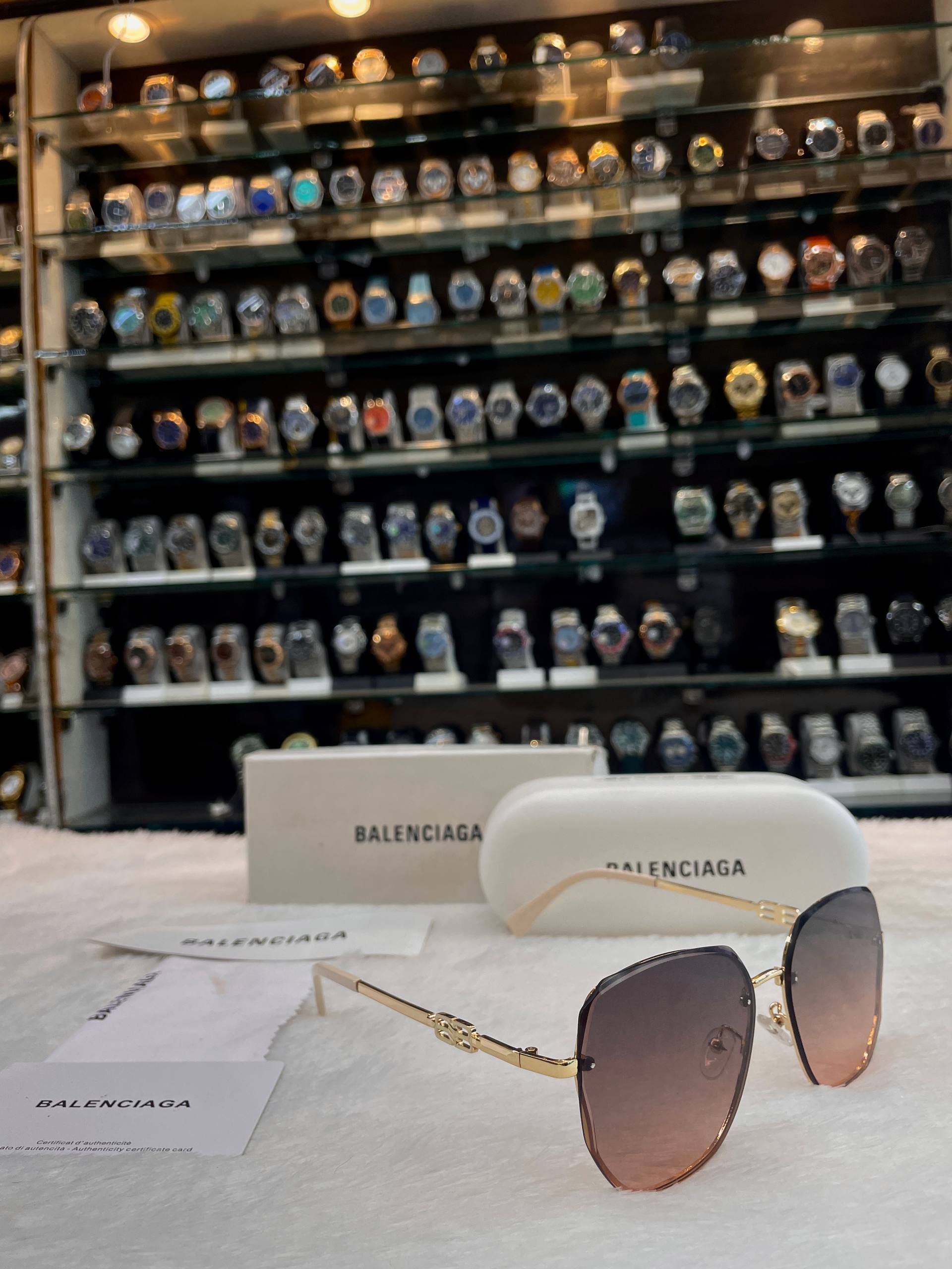 BALENCIAGA RIMLESS SUNGLASSES 🕶️ FOR GIRLS 🤩