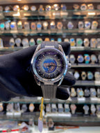 OMEGA SEAMSTER WORLD 🌍 TIME NOW IN BUDGET 😁 FOR MENS 👨  BLACK 🖤