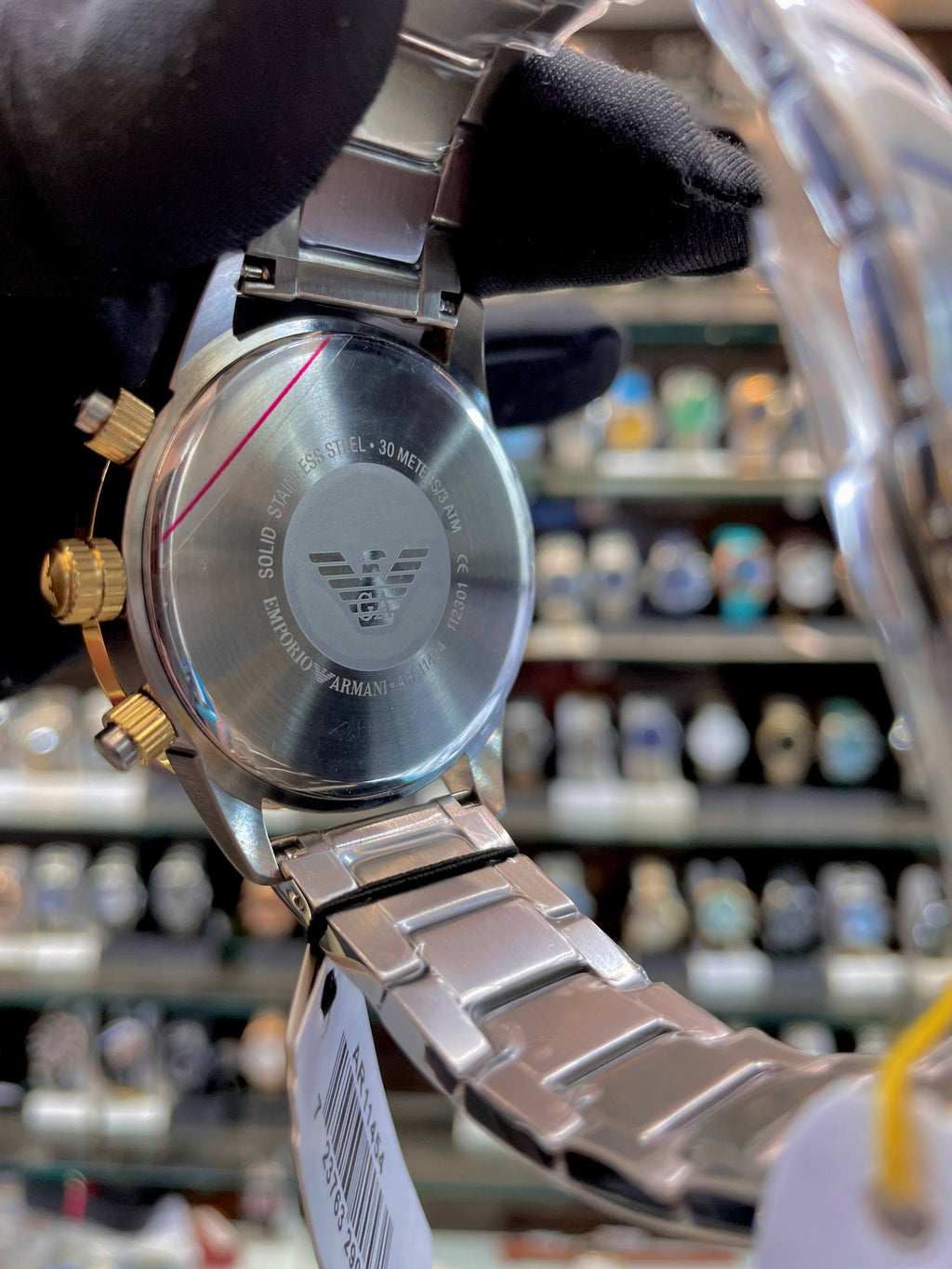 EMPORIO ARMANI AR11454 MEN'S WATCH IN MASTER PIECE 🤩