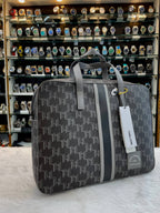 KARL LAGERDIELD GREY BRIEFCASE 💼 LAPTOP BAG 🛍️ IN MASTER PIECE 🤩
