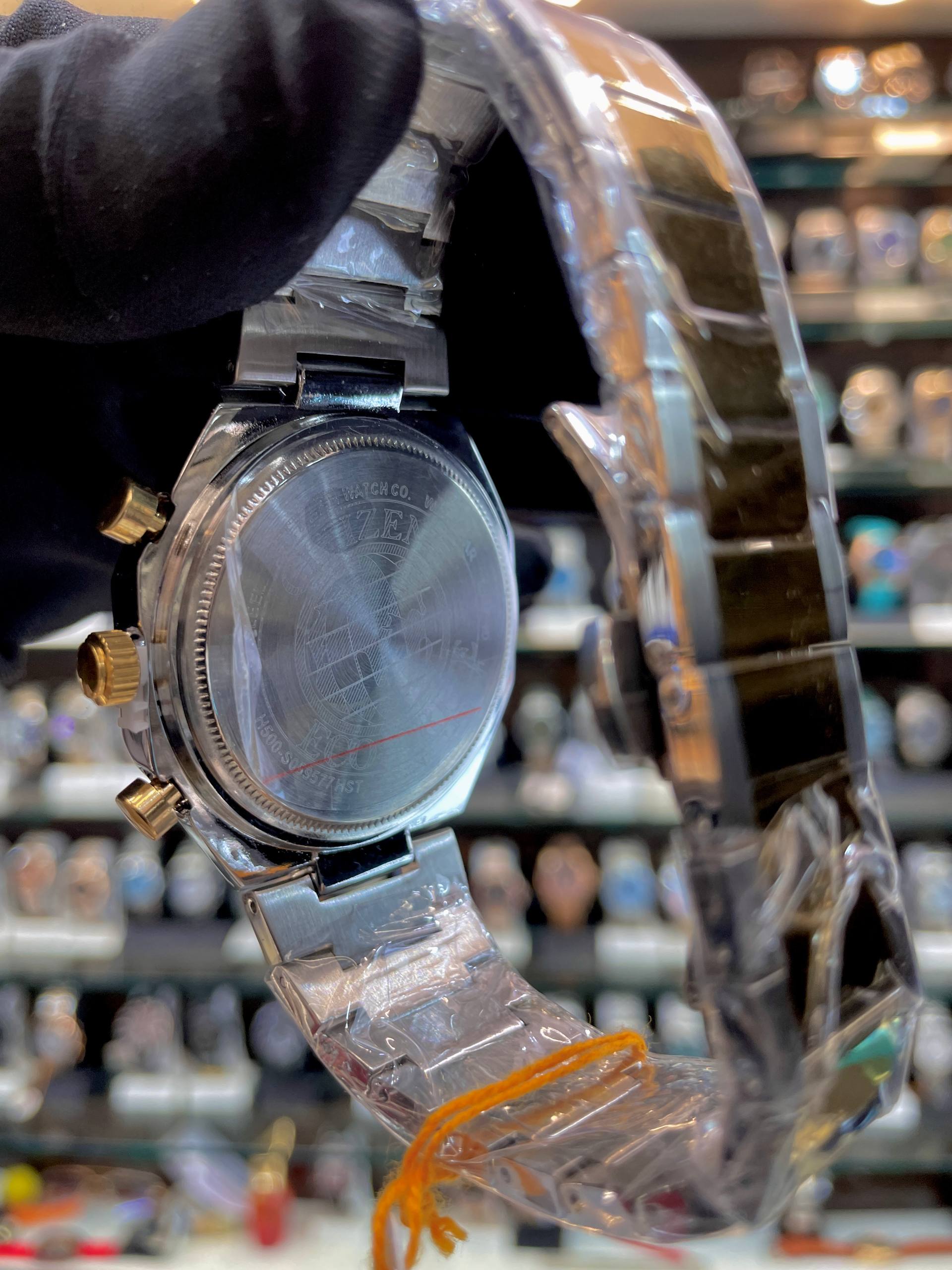 CITIZEN ECO-DRIVE TITANIUM FOR MENS GREEN 💚