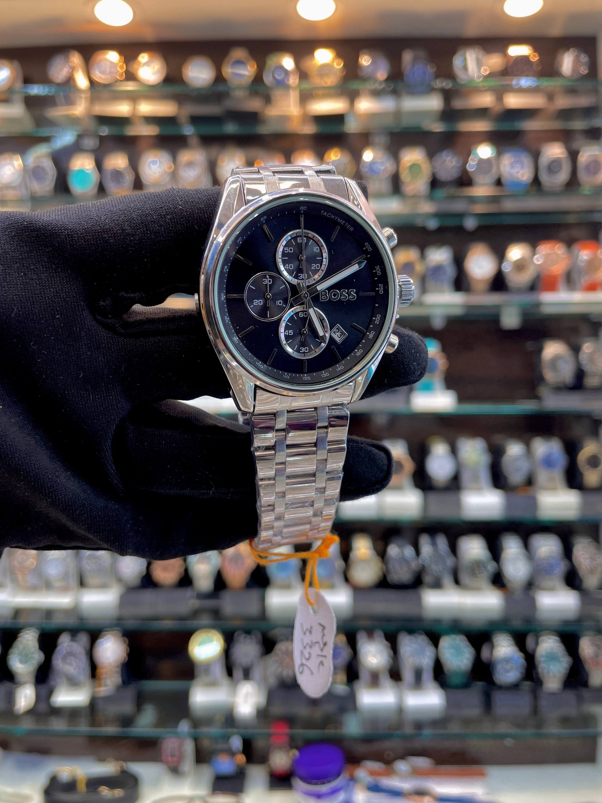 BOSS CHRONOGRAPH FOR MENS BLACK 🖤 DIAL