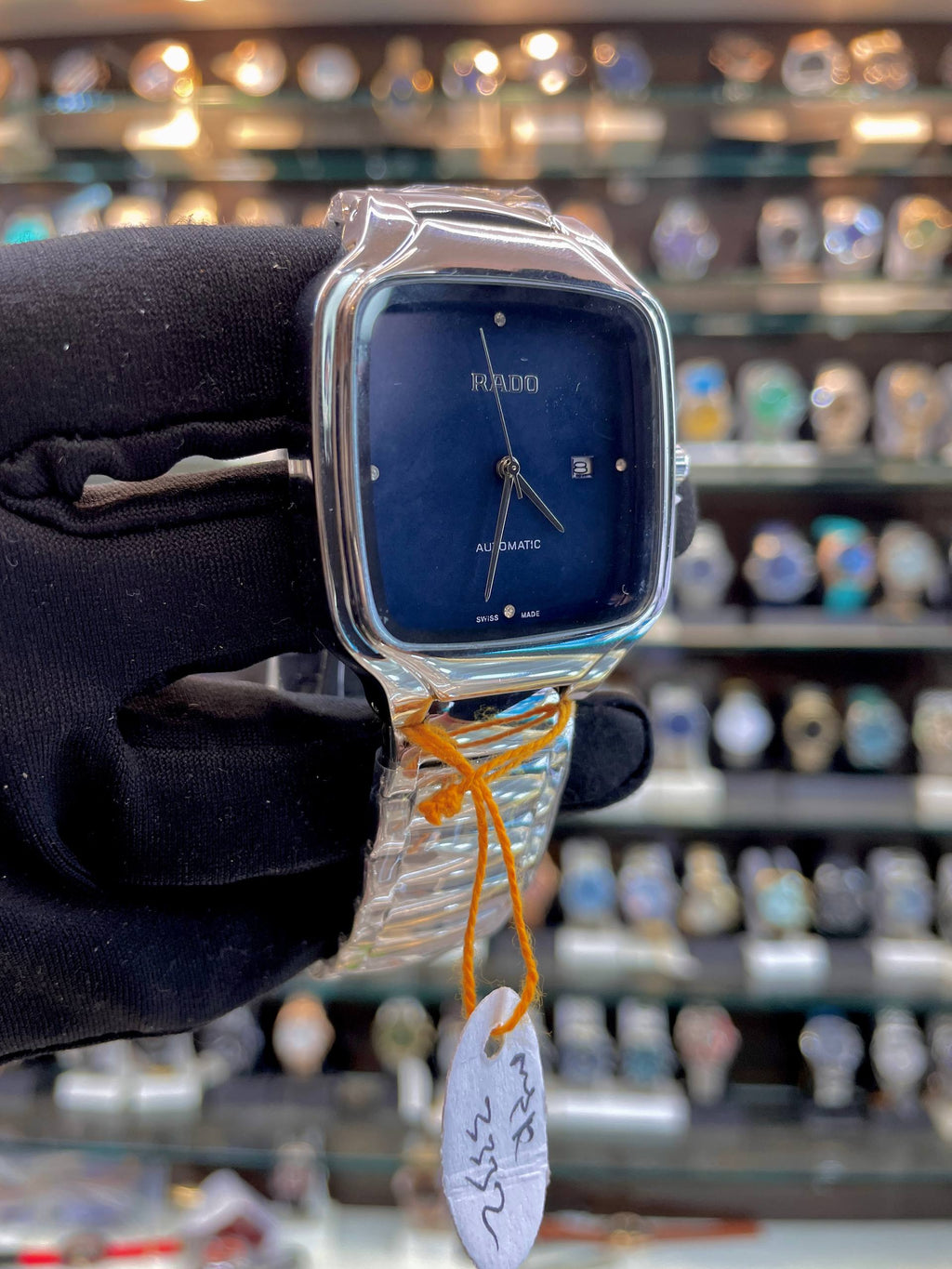 RADO TRUE SQUARE ⬜ UNDER BUDGET FOR MENS BLUE 💙
