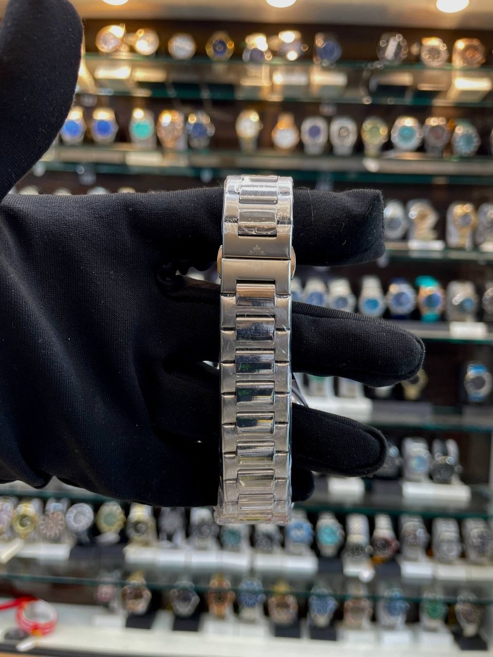 PATEK PHILLIPE AUTOMATIC NOW IN TRANSPARENT DIAL 💗WHITE 🤍