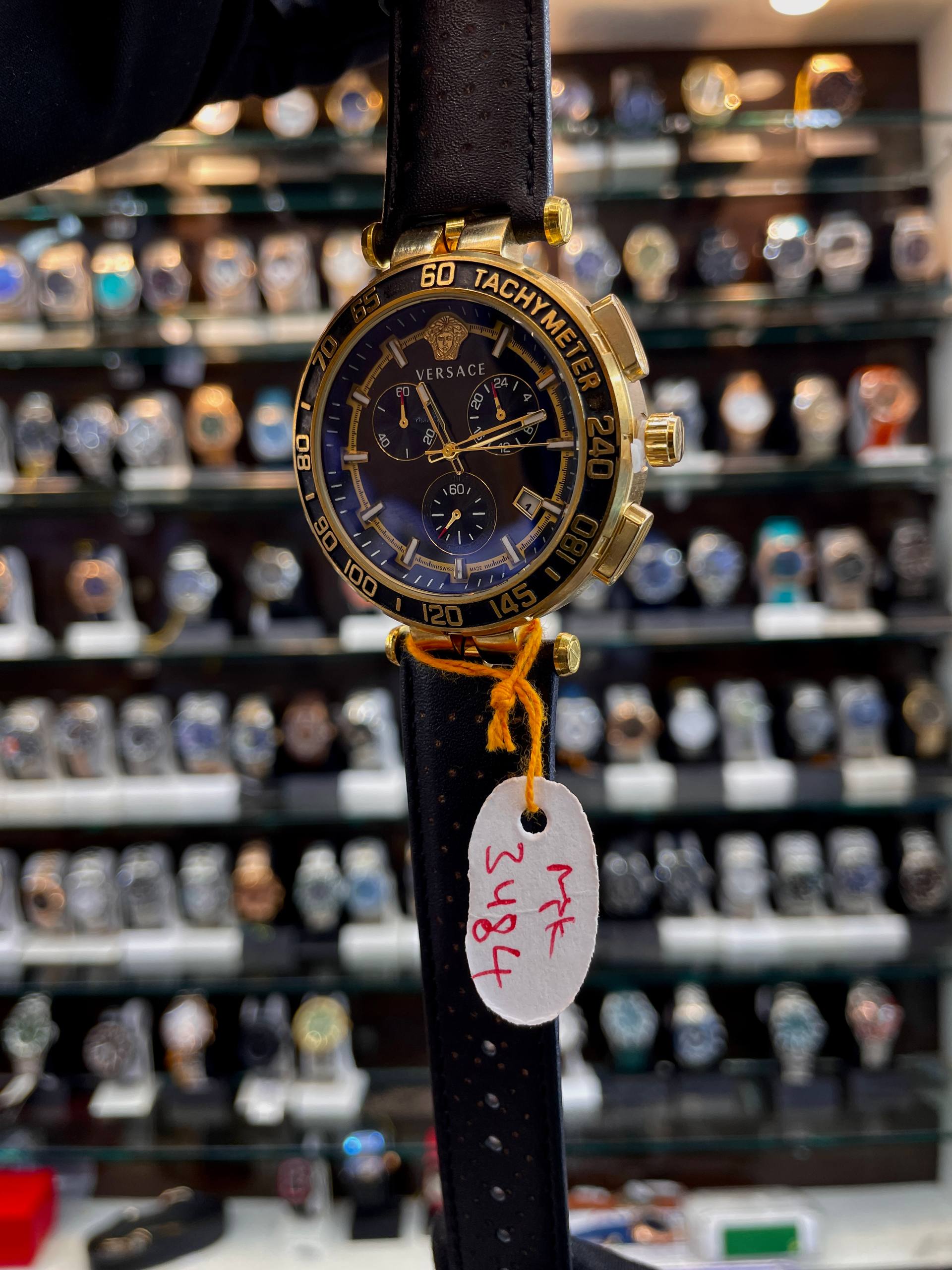 VERSACE CHRONOGRAPH WATCH ⌚ FOR MENS BLACK 🖤