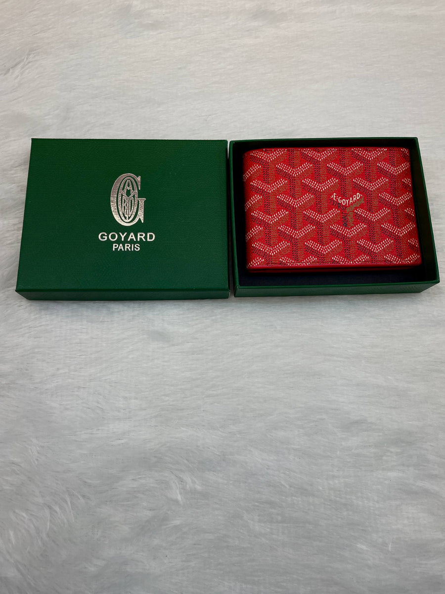 GOYARD WALLET 💳 FOR MENS MASTER PIECE RED ♥️