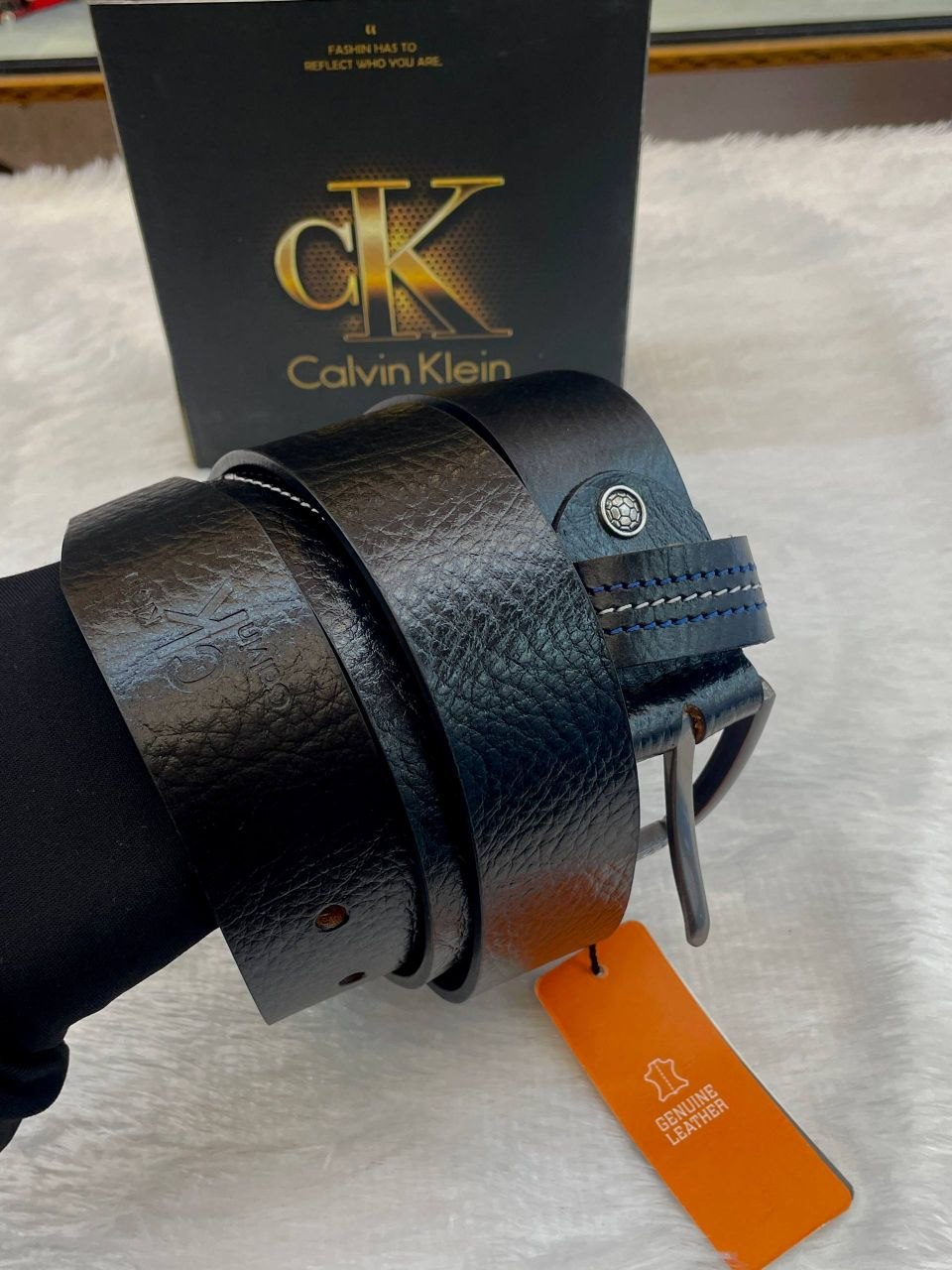 MONT BLANC BELT FOR MENS MASTER PIECE BLACK 🖤