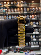 MICHEAL KORS MK5974 BRADSHAW FOR GIRLS IN MASTER PIECE 🤩 36MM FULL GOLD 🥇 GOLD 🥇 DIAL