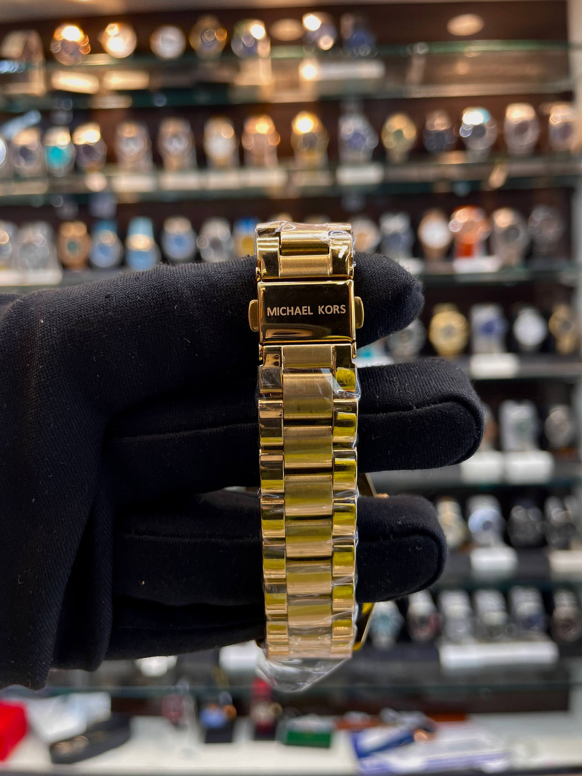 MICHEAL KORS MK5974 BRADSHAW FOR GIRLS IN MASTER PIECE 🤩 36MM FULL GOLD 🥇 GOLD 🥇 DIAL