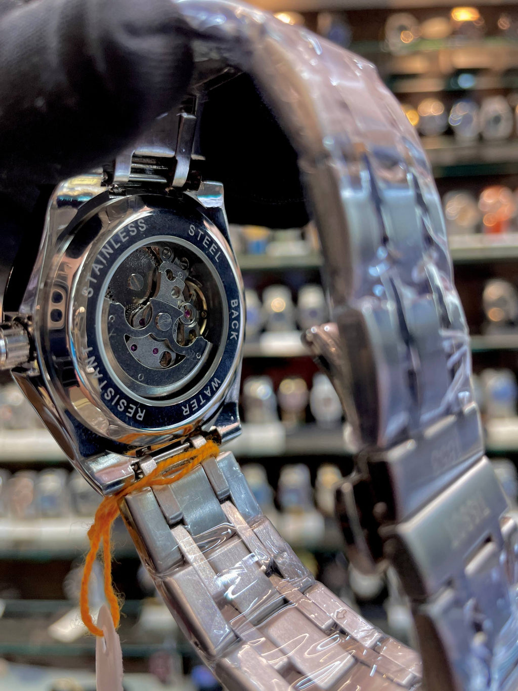 TISSOT 1853 AUTOMATIC ⚙️ NOW IN CASUAL WEAR FOR MENS BLACK  🖤 DIAL