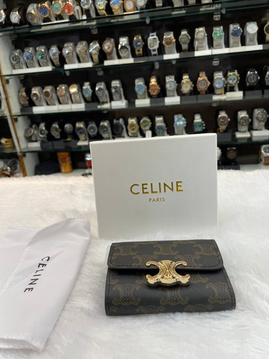 CELINE ACCORDION CARD HOLDER FOR GIRLS 🤩