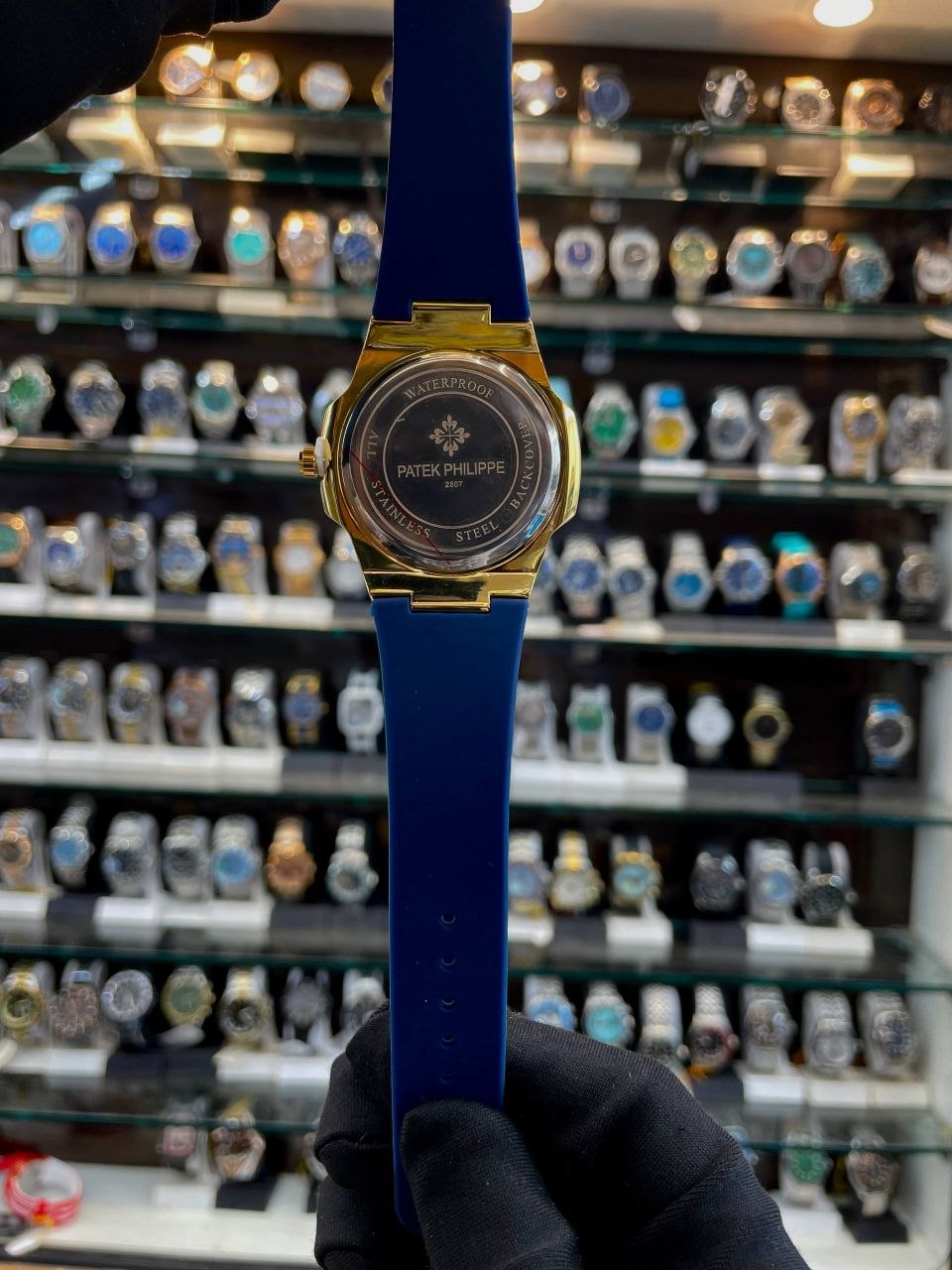 PATEK PHILIPPE NOW IN SLIM BODY FOR MENS GREEN BLUE 🔵