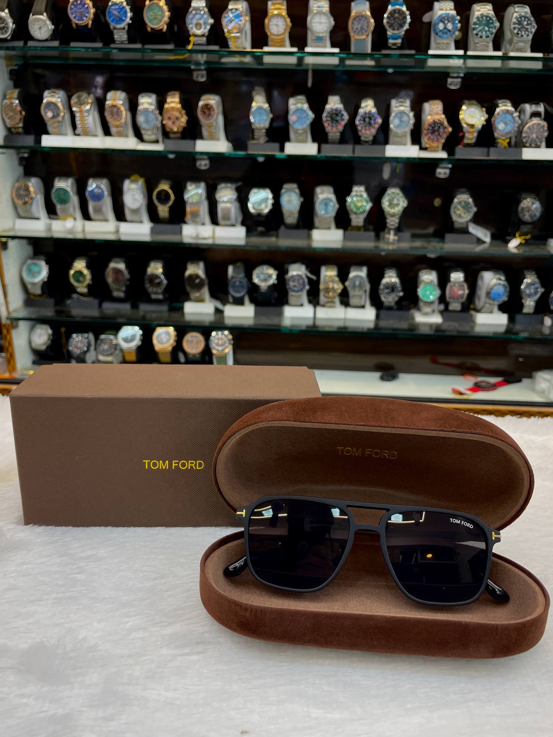 TOM FORD CROSBY GLASSES 🤓 BLACK 🖤 FOR MENS
