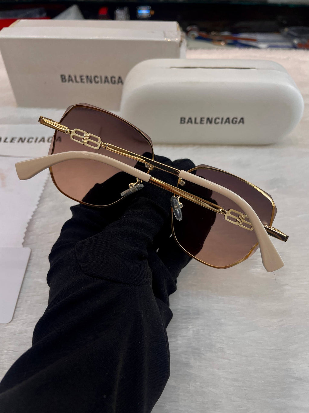 BALENCIAGA RIMLESS SUNGLASSES 🕶️ FOR GIRLS 🤩