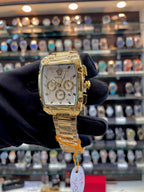 VERSACE CHRONOGRAPH FOR MENS IN GOLD 🥇