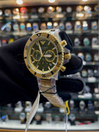 EMPORIO ARMANI AR11586 CHRONOGRAPH WATCH FOR MEN IN MASTER PIECE 🤩