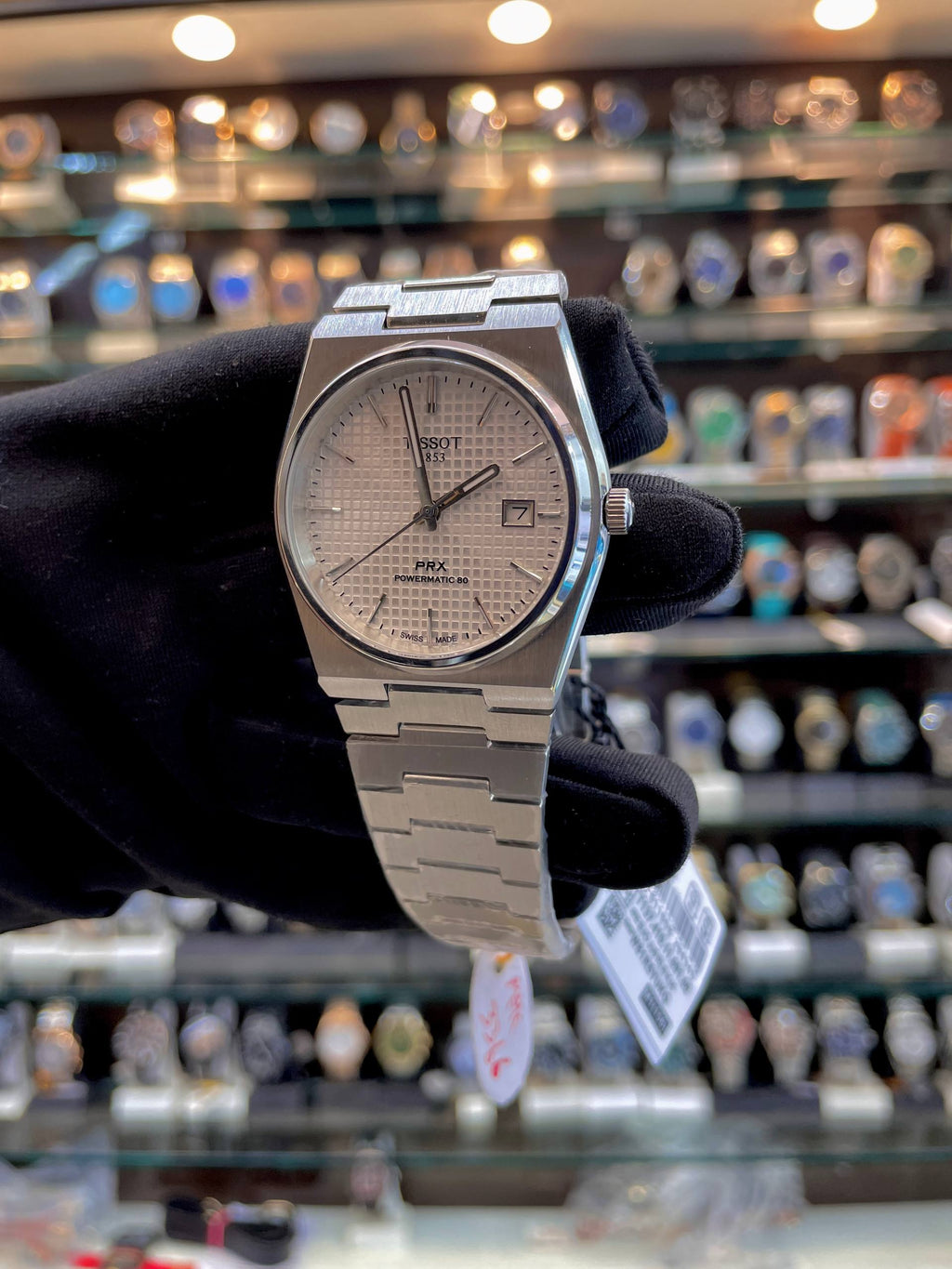 TISSOT PRX MASTER PIECE POWERMATIC 80 WHITE 🤍