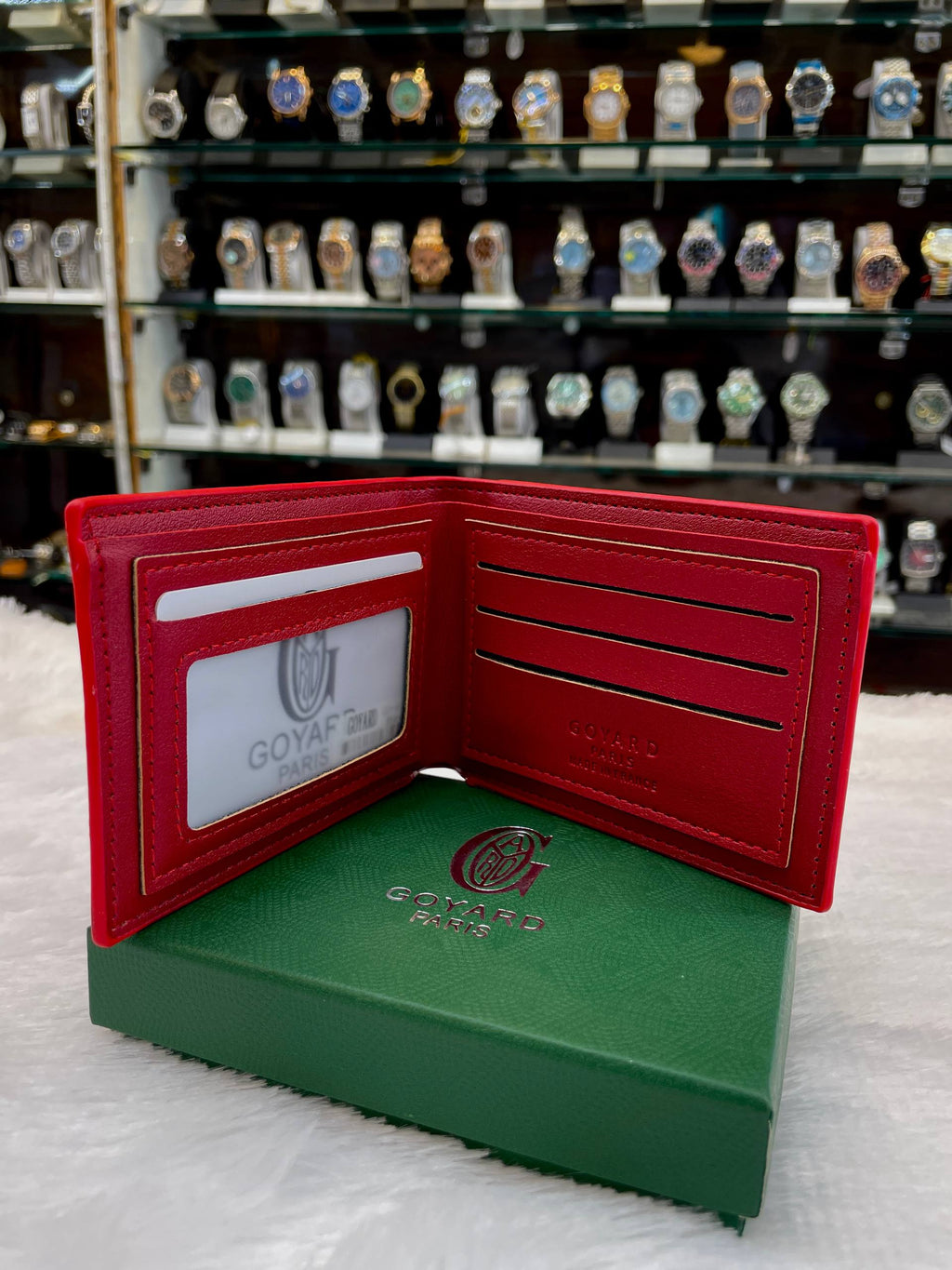 GOYARD WALLET 💳 FOR MENS MASTER PIECE RED ♥️