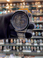 ARMANI EXCHANGE AUTOMATIC NOW IN FULL BLACK 🖤