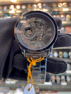 ARMANI EXCHANGE AUTOMATIC NOW IN FULL BLACK 🖤