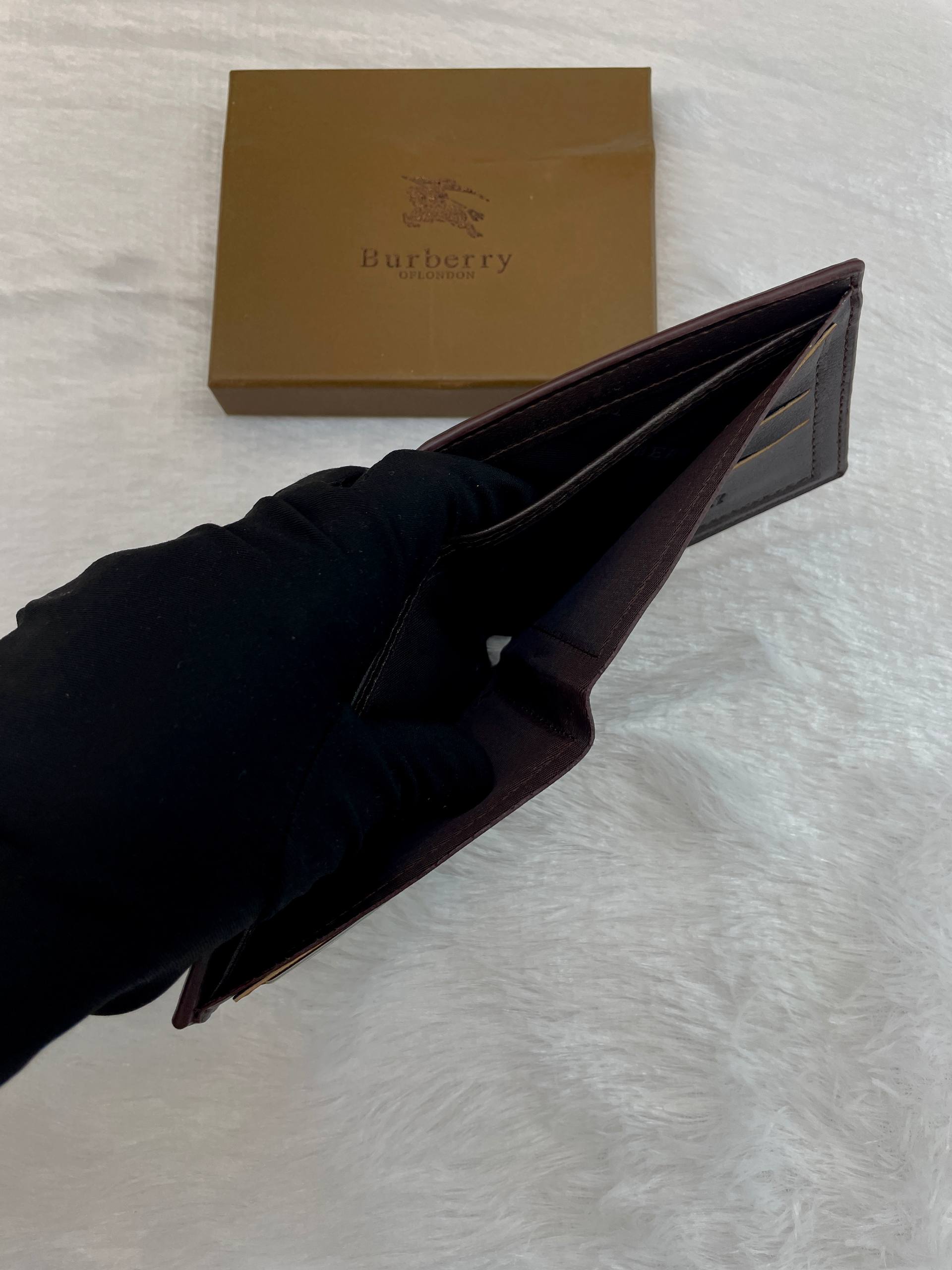 BURBERRY PREMIUM WALLET FOR MENS BROWN 🤎