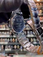 ARMANI EXCHANGE AX FULL SILVER 🥈 IN CHRONOGRAPH FOR MENS
