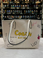 COACH CITY TOTE BAG WITH SKETCH PRINT IN MASTER PIECE 🤩