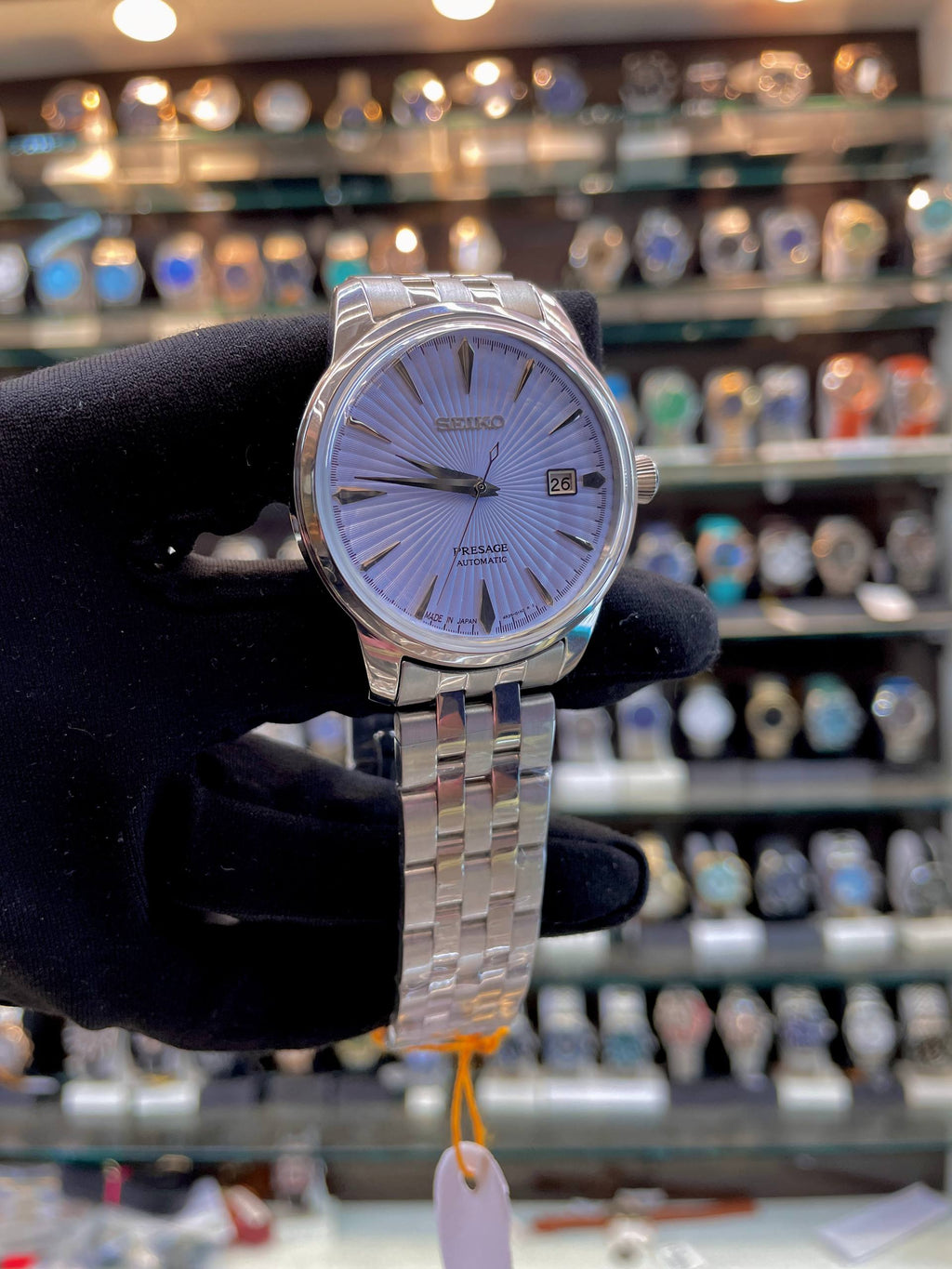 SEIKO PRESAGE AUTOMATIC ⚙️4R35A NOW IN MASTER PIECE 🤩 ICE BLUE