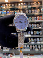 SEIKO PRESAGE AUTOMATIC ⚙️4R35A NOW IN MASTER PIECE 🤩 ICE BLUE