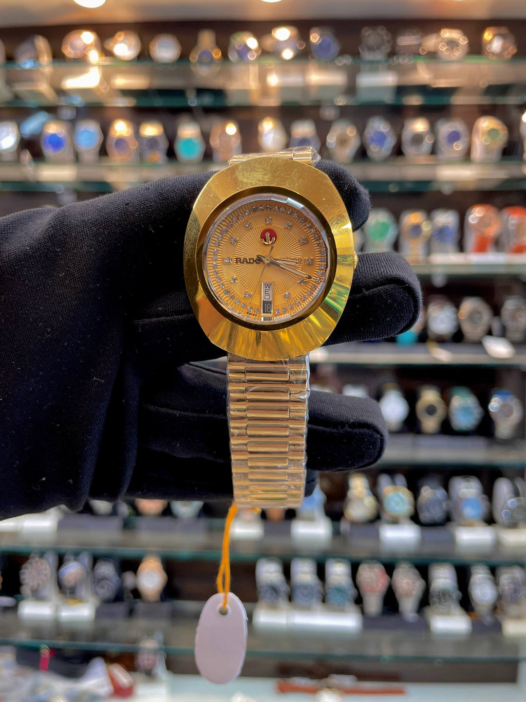 RADO DIASTAR NOW IN MASTER PIECE 🤩 NEW GOLD 🥇 DIAL 🥰