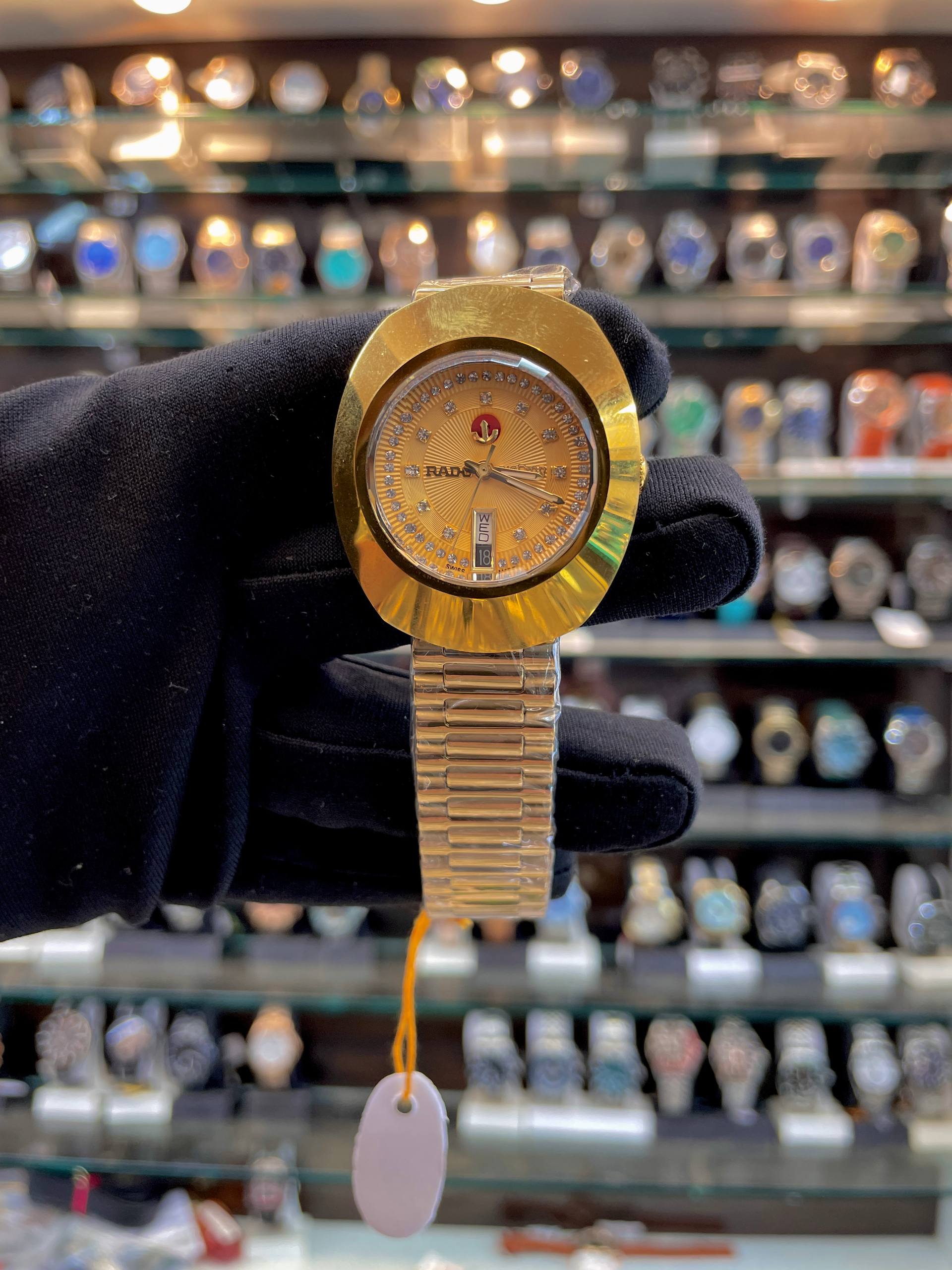 RADO DIASTAR NOW IN MASTER PIECE 🤩 NEW GOLD 🥇 DIAL 🥰