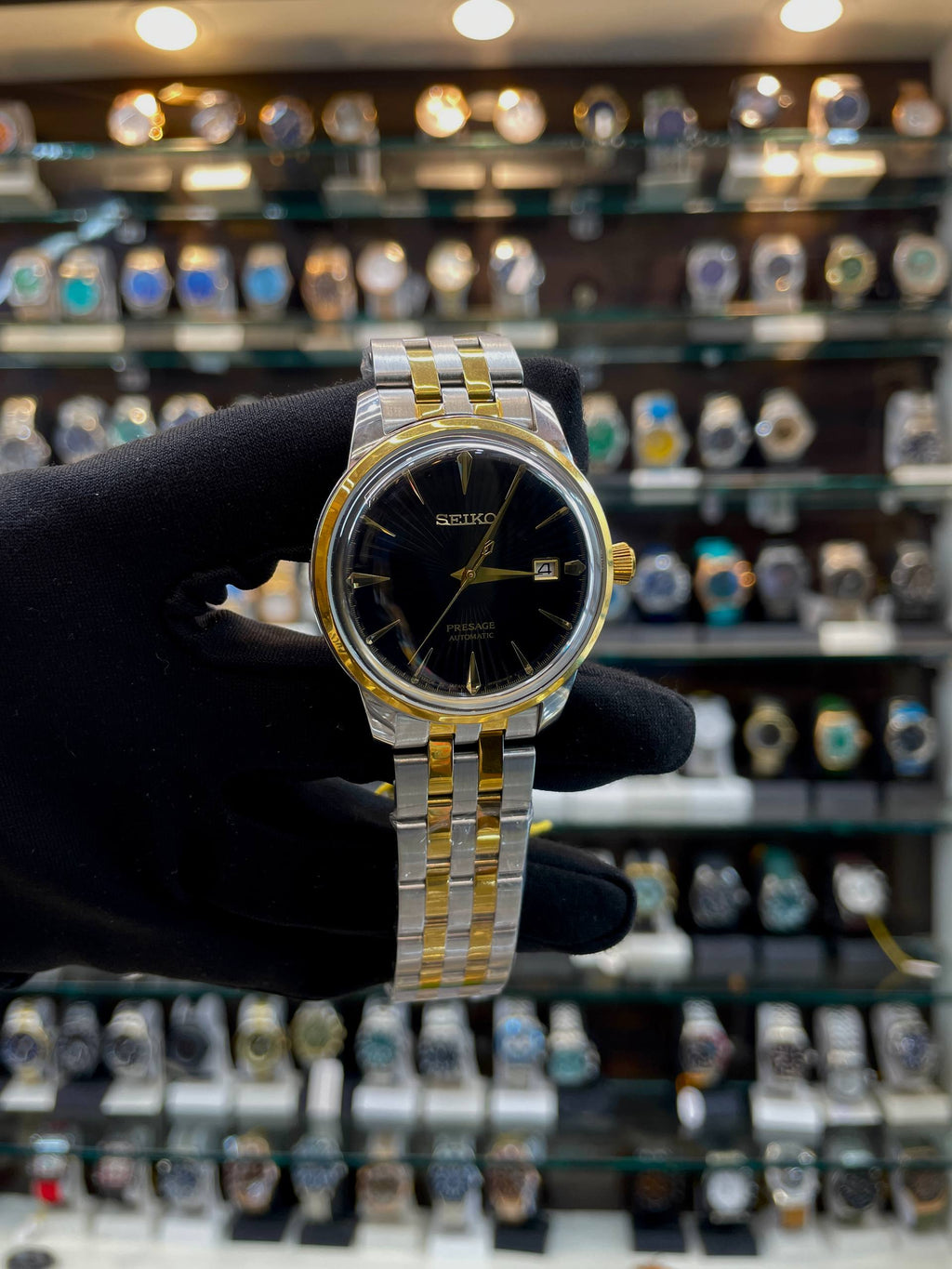 SEIKO PRESAGE AUTOMATIC ⚙️4R35A NOW IN MASTER PIECE 🤩 DUAL TONE 🥇
